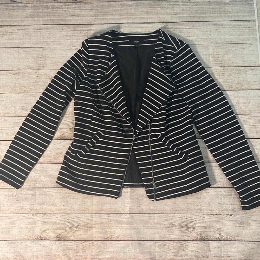 Mossimo Womens Striped Blazer